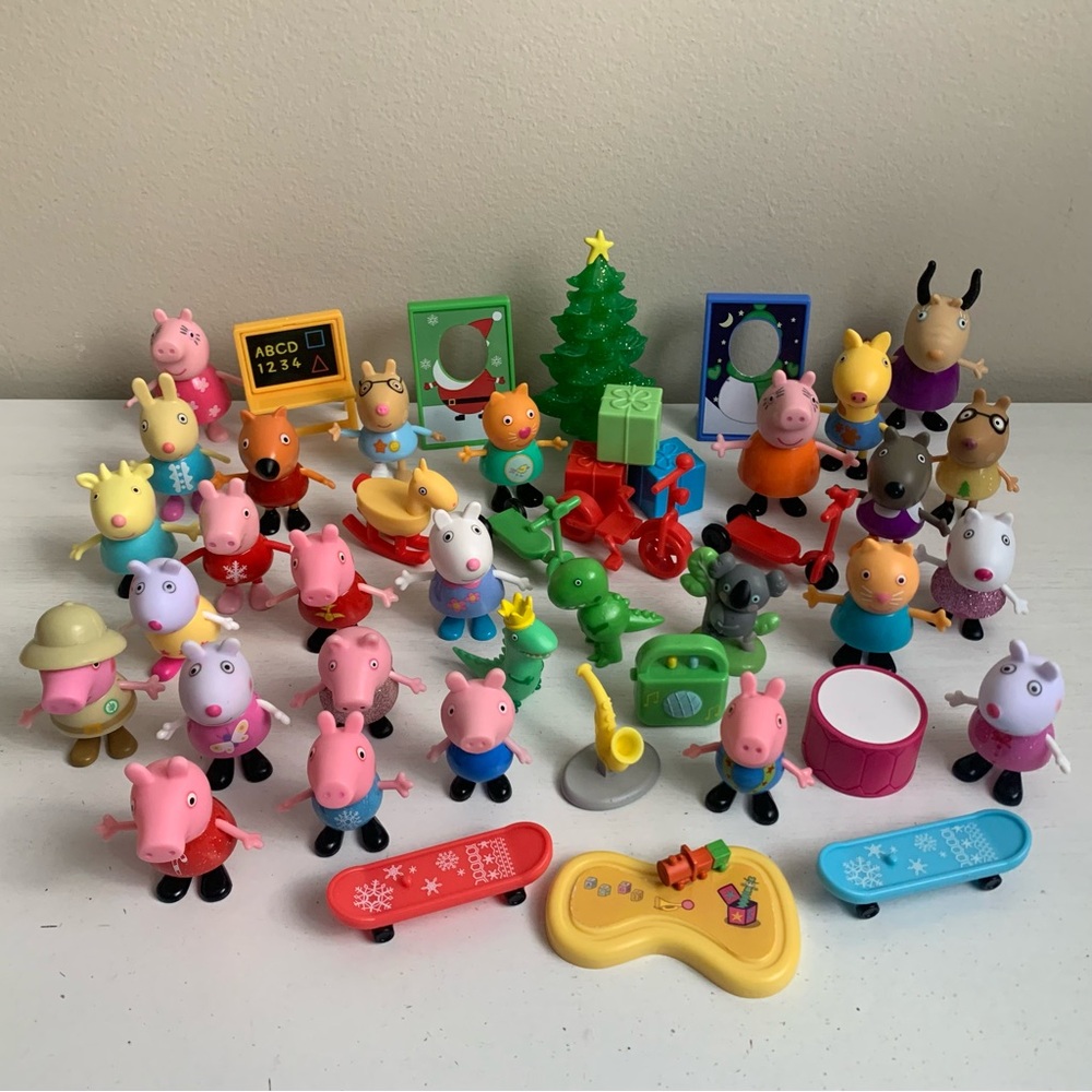 Peppa Pig Lot Figures & Accessories
